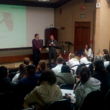 Produttare Palestra no Hospital Tacchini sobre o tema da Implantação do Lean Healthcare na área Hospitalar do Brasil