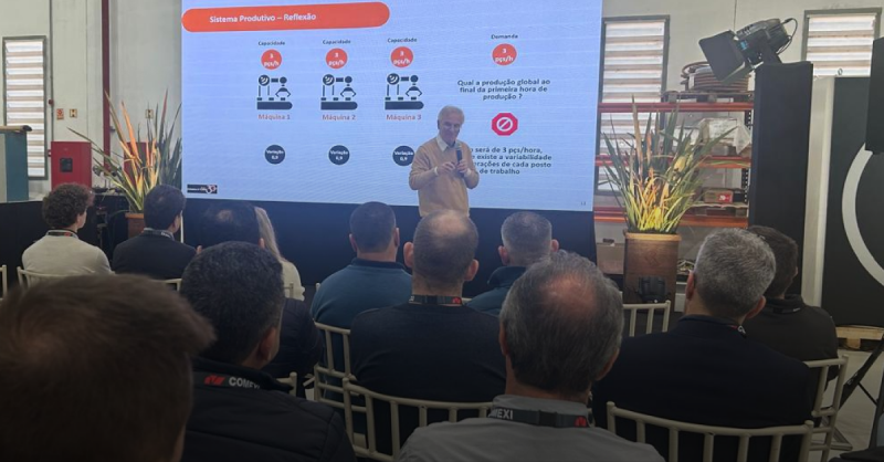 Produttare realiza palestra para clientes da Comexi com foco em gestão de operações e competitividade industrial Produttare realiza palestra para clientes da Comexi com foco em gestão de operações e competitividade industrial