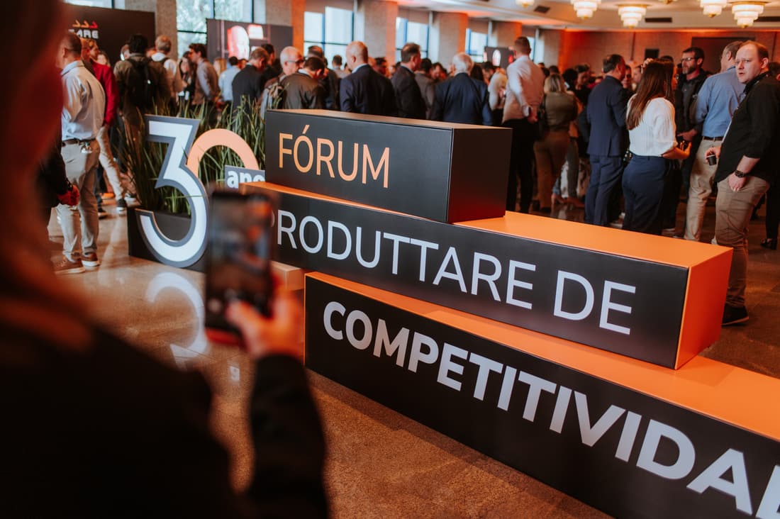 Foyer do Fórum Produttare de Competitividade